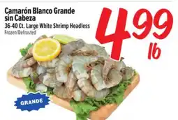 El Super Fresh Large White Shrimp Headless offer
