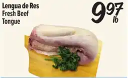 El Super Fresh Fresh Beef Tongue offer