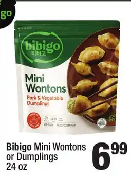 Super King Markets Bibigo Mini Wontons or Dumplings offer