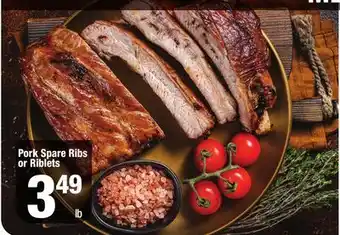 Super King Markets Pork Spare Ribs or Riblets offer
