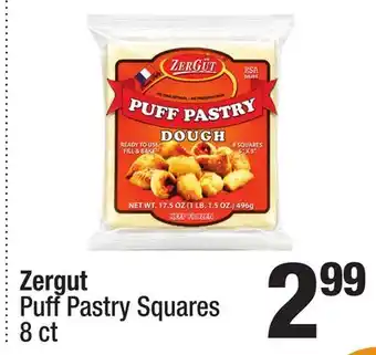 Super King Markets Zergut Puff Pastry Squares offer