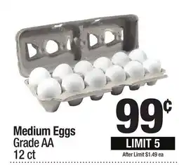 Super King Markets Medium Eggs offer