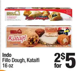 Super King Markets Indo Fillo Dough, Kataifi offer