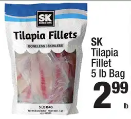 Super King Markets SK Tilapia Fillet offer