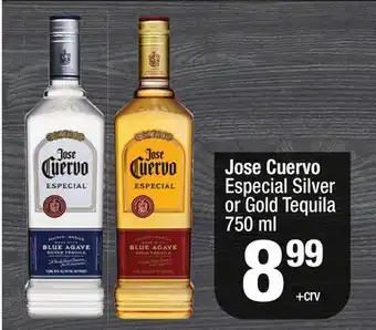 Super King Markets Jose Cuervo Especial Silver or Gold Tequila offer