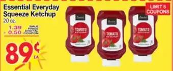 Superior Grocers Essential Everyday Squeeze Ketchup offer