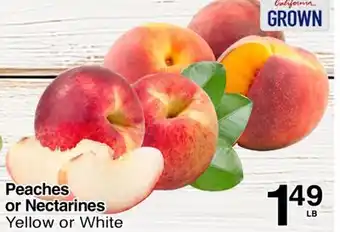 Superior Grocers Peaches or Nectarines offer