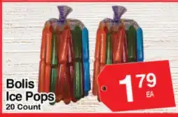 Superior Grocers Bolis Ice Pops offer