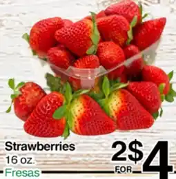 Superior Grocers Strawberries offer