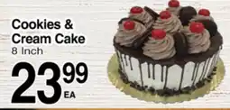 Superior Grocers Cookies & Cream Cake offer