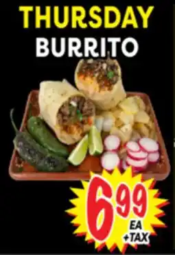 Superior Grocers BURRITO offer