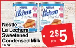 Superior Grocers Nestle La Lechera Sweetened Condensed Milk offer