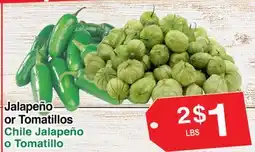 Superior Grocers Chile Jalapeño o Tomatillo offer