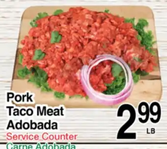 Superior Grocers Pork Taco Meat Adobada offer