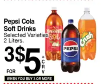 Superior Grocers Pepsi Coca Soft Drinks offer