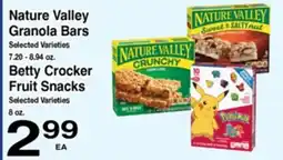 Superior Grocers Nature Valley Granola Bars, Betty Crocker Fruit Snacks offer