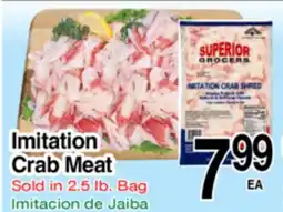 Superior Grocers Imitation Crab Meat offer