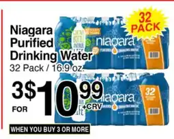 Superior Grocers Niagara Purified Drinking Water offer