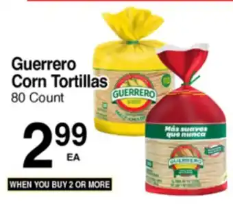 Superior Grocers Guerrero Corn Tortillas offer