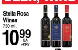 Superior Grocers Stella Rosa Wines offer