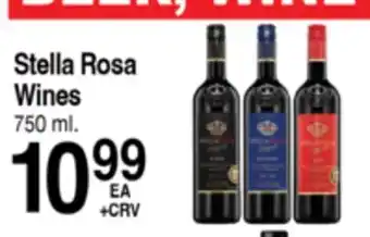 Superior Grocers Stella Rosa Wines offer