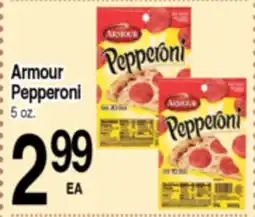 Superior Grocers Armour Pepperoni offer