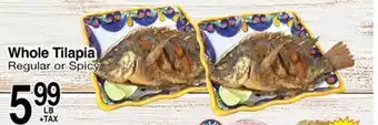 Superior Grocers Whole Tilapia offer