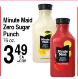 Superior Grocers Minute Maid Zero Sugar Punch offer