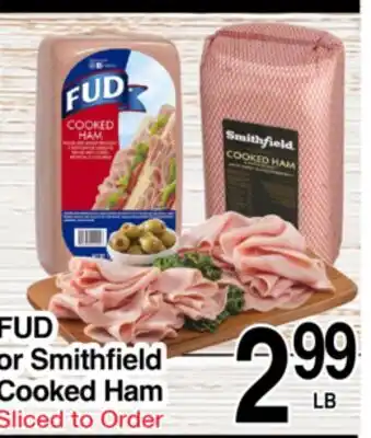 Superior Grocers FUD or Smithfield Cooked Ham offer