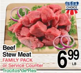 Superior Grocers Beef Stew Meat offer