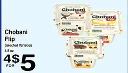 Superior Grocers Chobani Flip offer
