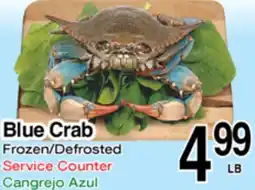 Superior Grocers Blue Crab offer