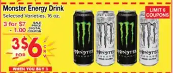 Superior Grocers Monster Energy Drink offer