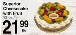 Superior Grocers Superior Cheesecake with Fruit offer