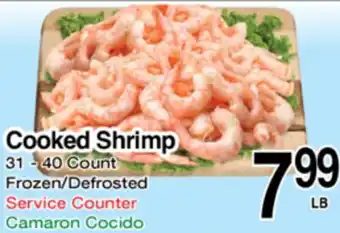 Superior Grocers Cooked Shrimp offer