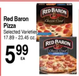 Superior Grocers Red Baron Pizza offer