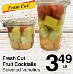Superior Grocers Fresh Cut Fruit Cocktails offer