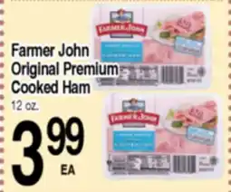Superior Grocers Farmer John Original Premium Cooked Ham offer