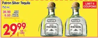 Superior Grocers Patron Silver Tequila offer