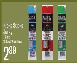 Jewel-Osco Nicks Sticks Jerky offer