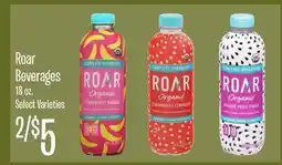 Jewel-Osco Roar Beverages offer