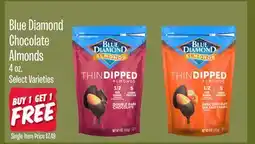 Jewel-Osco Blue Diamond Chocolate Almonds offer