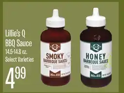 Jewel-Osco Lillie's Q BBQ Sauce offer