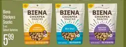 Jewel-Osco Biena Chickpea Snacks offer