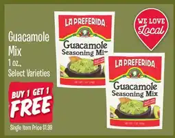 Jewel-Osco Guacamole Mix offer