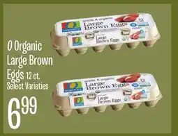 Jewel-Osco O Organic Large Brown Eggs offer