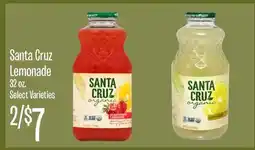 Jewel-Osco Santa Cruz Lemonade offer