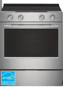Menards Kitchenaid 5.3 cu. ft. Smart Electric Range offer