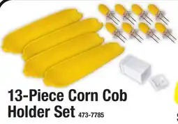 Menards 13-Piece Corn Cob Holder Set, Butter Dish offer