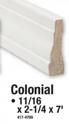 Menards Colonial Interior Trim offer